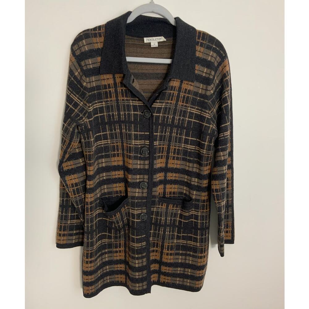 Pendleton Long Button Front Cardigan size‎ Medium